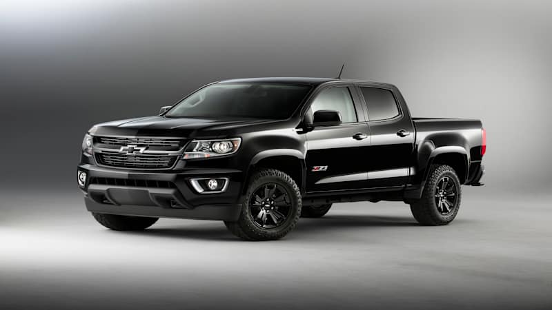 Chevy brings back Midnight Edition Colorado and Silverado for 2016